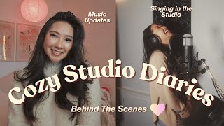 Singing in the Studio | Behind The Scenes and Cozy Chit Chats