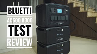 Bluetti AC500 and B300 test review Indonesia