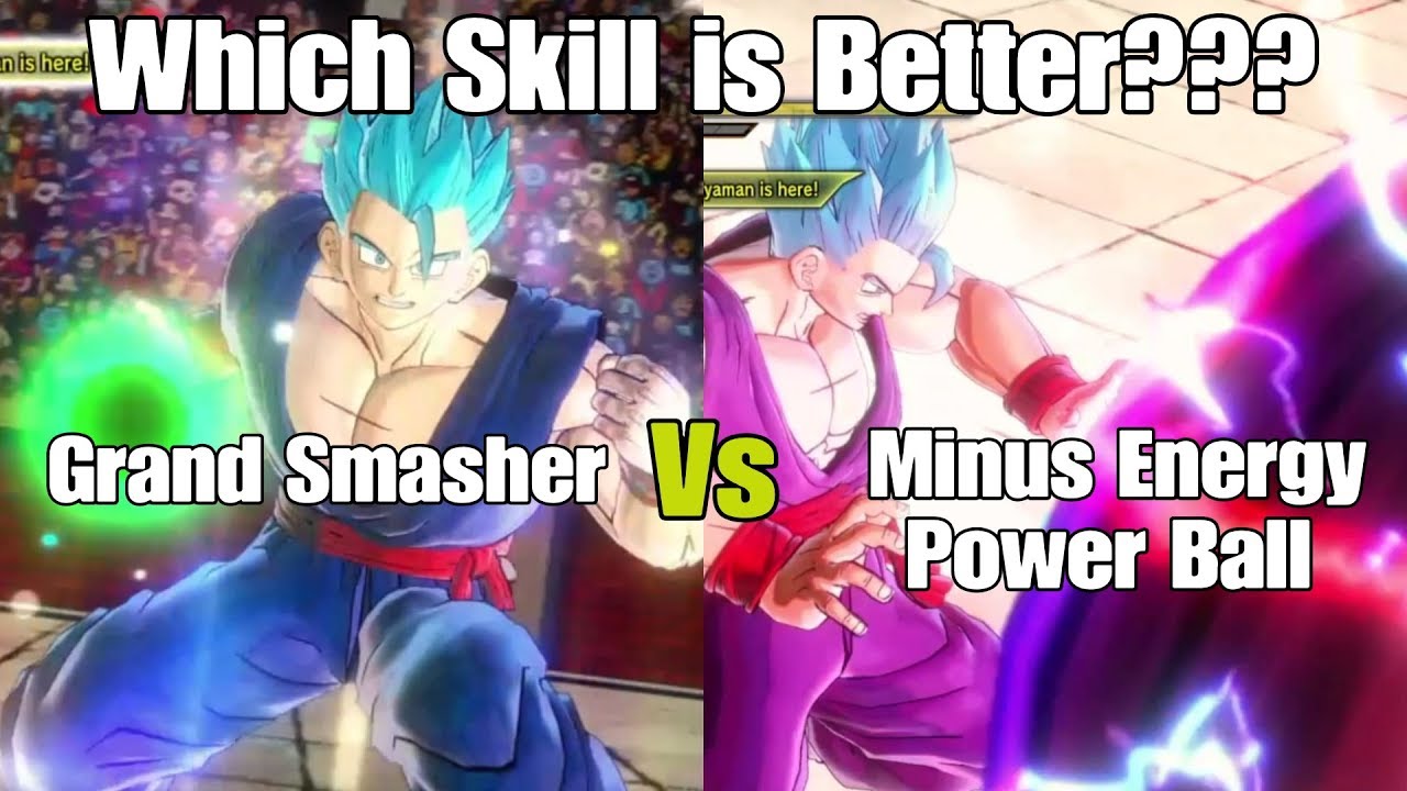 Xenoverse 2 Skill Test! Minus Energy Power Ball Vs. Grand Smasher! YouTube