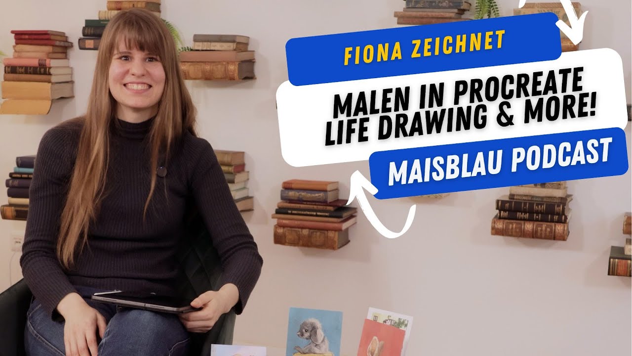 Fiona zeichnet! Malen in Procreate Life Drawing & More!