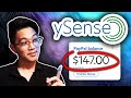 Make money online with easy surveys  ysense review