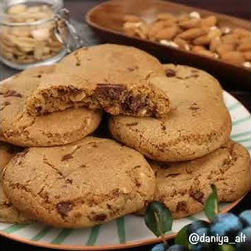 Нежные Американские печенья с шоколадом и миндалем.😋😋😋 - YouTube