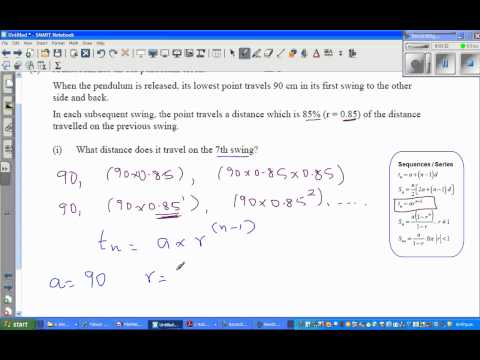 Achieved questions   -  Geometric seqence