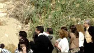 Armenians at the Jordan River - Baptism Site 2009 - 2