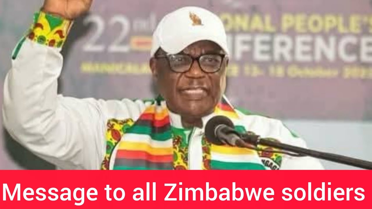 Message to all Zimbabwe soldiers and police....