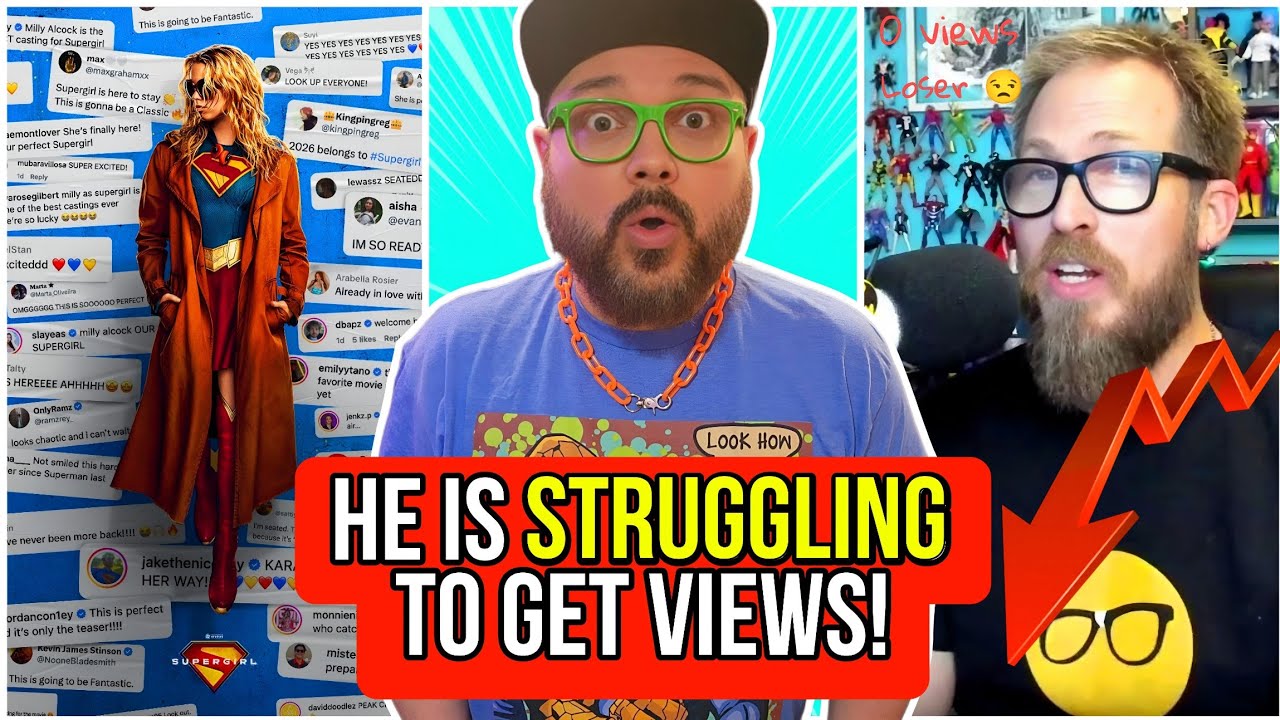 Nerdrotic STRUGGLES To Stay Afloat! Supergirl Outrage Is PREDICTABLE! AMA