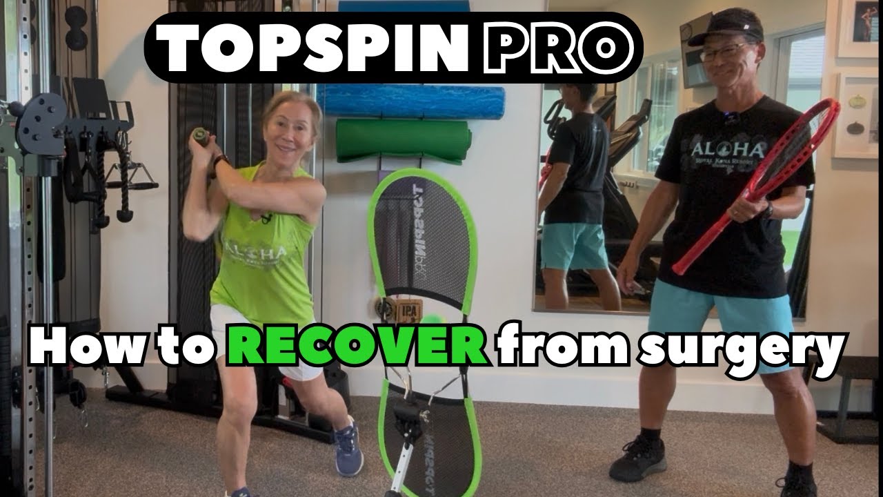 Тренировочное пособие для тенниса [TopspinPro Recovery Aid]