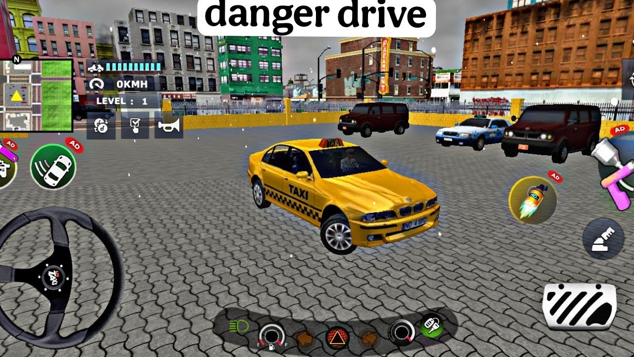 UK taxi is simulator single road passenger call to tax driver taxi driver dog dr tocitystation