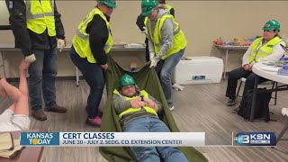 How to become CERT certified in Sedgwick County