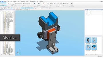 Visualize Different Aspects of a 3D CAD Model