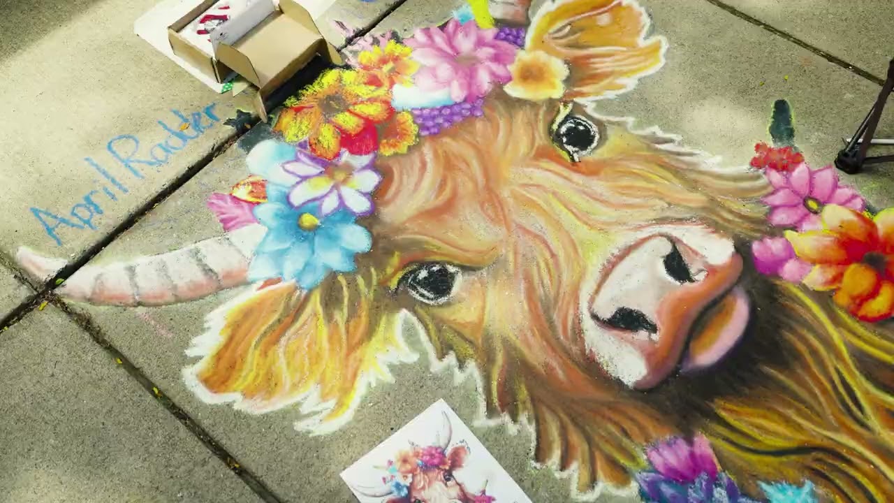 2024 Art and Chalk Walk in the Village of Hamburg