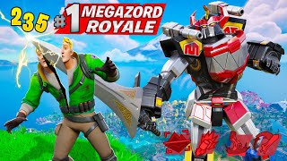 Becoming *MEGAZORD* BOSS In Fortnite! (Mythic Update)