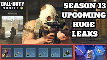 SEASON 13 Upcoming Character Weapon Maps Leaks Cod Mobile | Cod Mobile S13 Leaks | TAP AROUND