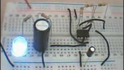 Fading LED with 555 time