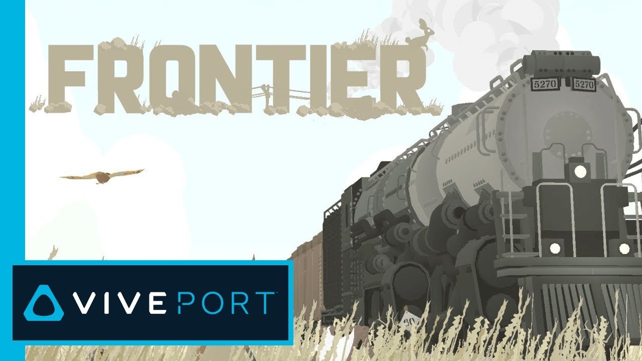 gaming logo Frontier VR | Gaugepunk Games | On Viveport and in Viveport Subscription