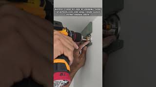 Simple DIY Jig Makes Mounting Closet Rods Very Easy