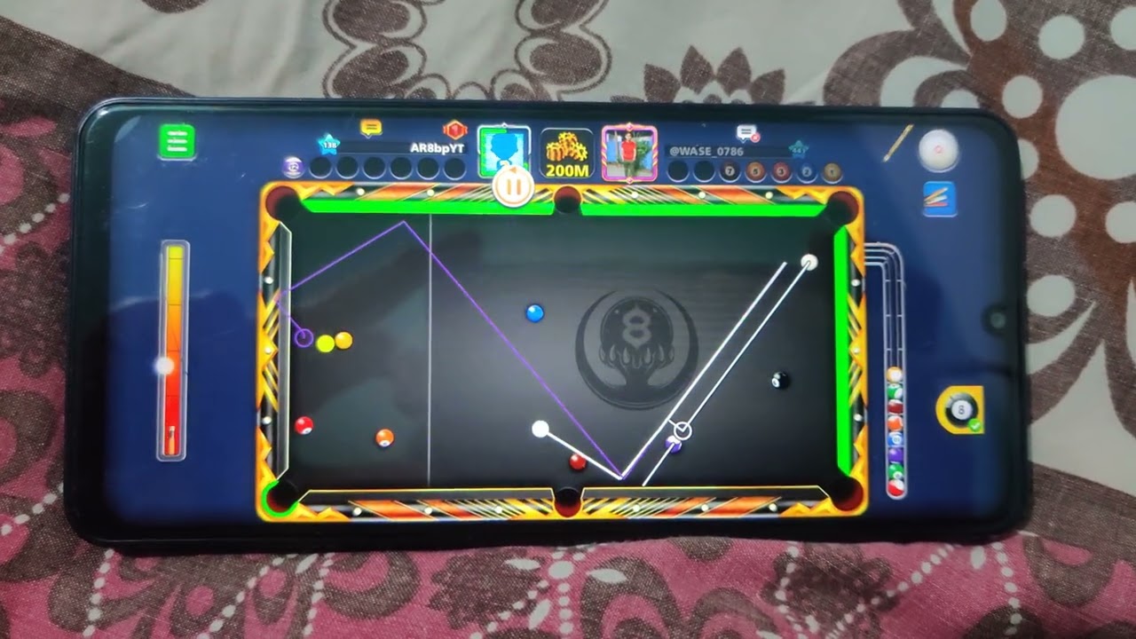 8 Ball Pool New Epic Table 200M Cheto game play ▶️