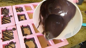 Part 2 - Making Cold Process Soap Embeds for Christmas