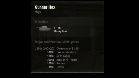 World of Tanks - Crew Skill Guide