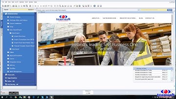 SAP B1 Upload From Excel