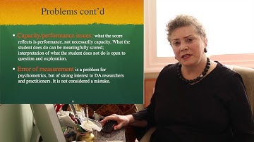 Carol Lidz , Dynamic Assessment Part 1: Introduction and Overview