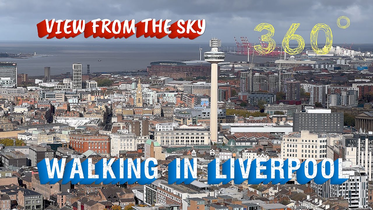 A View Of Liverpool From The Top Of Liverpool Anglican Cathedral / OCT 2025