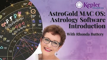 AstroGold MAC OS: Astrology Software Introduction