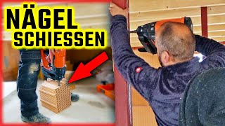 Stahl Nageln & Poroton Durchschießen? Gasnagler Im Einsatz Home Build Solution
