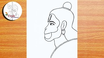 Bajrangbali Pencil Drawing for Beginners | Easy Drawing | How to Draw Hanuman