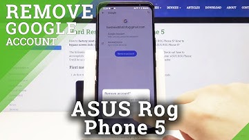 How to Logout From Gmail Account on ASUS ROG Phone 5 – Log Out From Google Account
