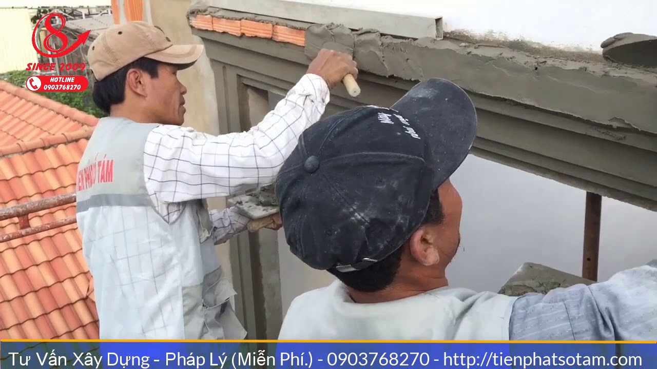 Tuyệt chiêu ĐẮP CHỈ NGHỆ THUẬT TRANG TRÍ MẶT TIỀN NHÀ... - youtube