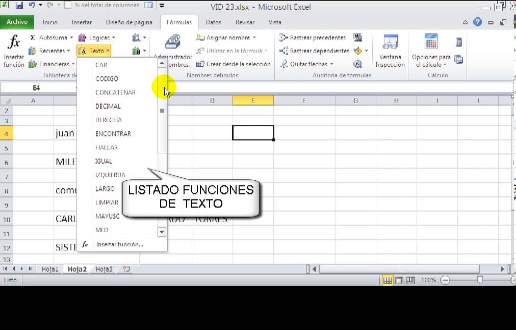 Funcion Texto En Excel Seo Positivo Hot Sex Picture