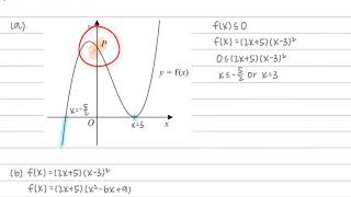 KMI - Edexcel IAL Maths | October 2019 P1 | Q10 [a/b/ci/cii/di/dii] Explanation 【WMA11】