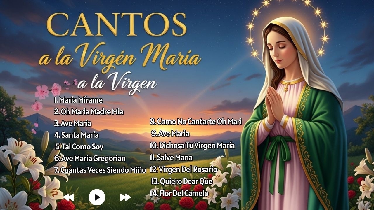 Escucha esta canción dedicada a la Virgen y verás cómo tus problemas se resolverán en 3 días 💞
