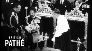 Haile Selassie At Guildhall (1954)