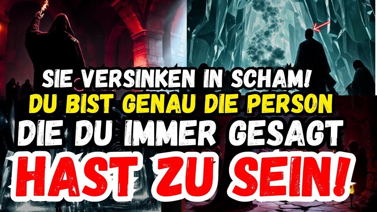 AUSERWÄHLTER, SIE HABEN ERKANNT, DASS DU WIRKLICH WER DU ZU SEIN BEHAUPTET HAST…SIE SIND GEDEMÜTIGT.