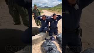 Policías y Bolsas de Basura?