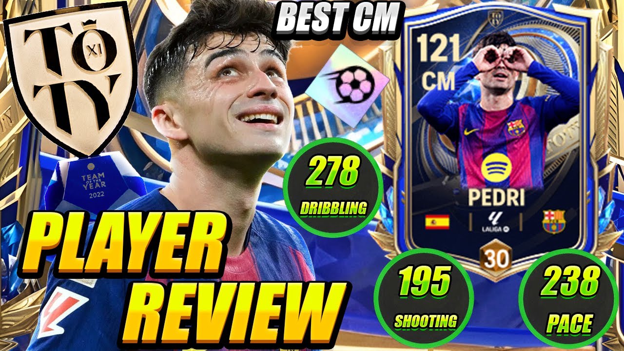 PEDRI IS A MAGICIAN! 🎩🔥 116 Team Of The Year/TOTY Pedri Player Review! BEST CM META?! – FC Mobile 26