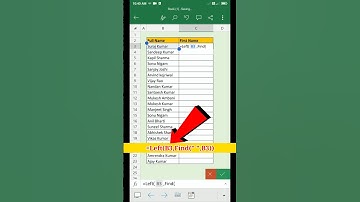 😱How to use Left Function in Excel ✅|  First Name Kaise Likhe #viral #shorts #skcarrier