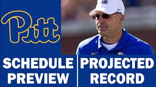 Pittsburgh Football 2023 Schedule Preview & Record Projection