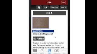 Fitzpatrick's Dermatology Flash Cards - iPhone / iPad app demo by Usatine Media screenshot 3