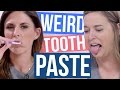 5 Weird Flavored Toothpastes (Beauty Break)