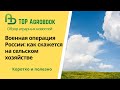 Военная операция России: как скажется на сельском хозяйстве. TOP Agrobook: обзор агроновостей