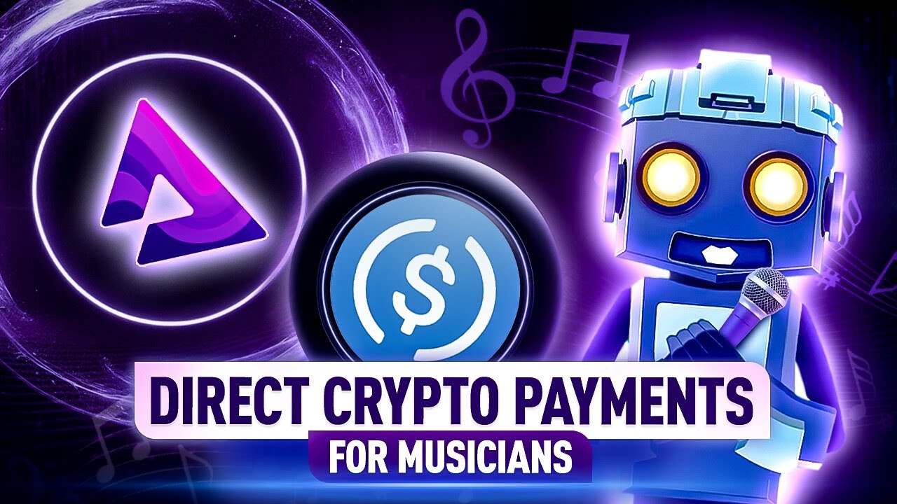 USDC payments: Web3 Music Revolution! Audius Pays Musicians in Crypto 🔥