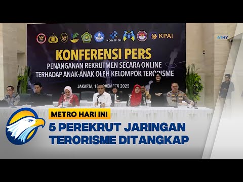 Update Perekrut Jaringan Teroris Satu TSK Terafiliasi ISIS Metro Hari Ini