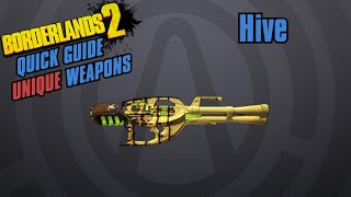 Hive - Quick Guide - Borderlands 2(Unique Weapon)