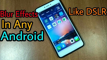 Portrait Mode In Redmi Note 4| Bokeh Effects like DSLR| In any android device | In Hindi