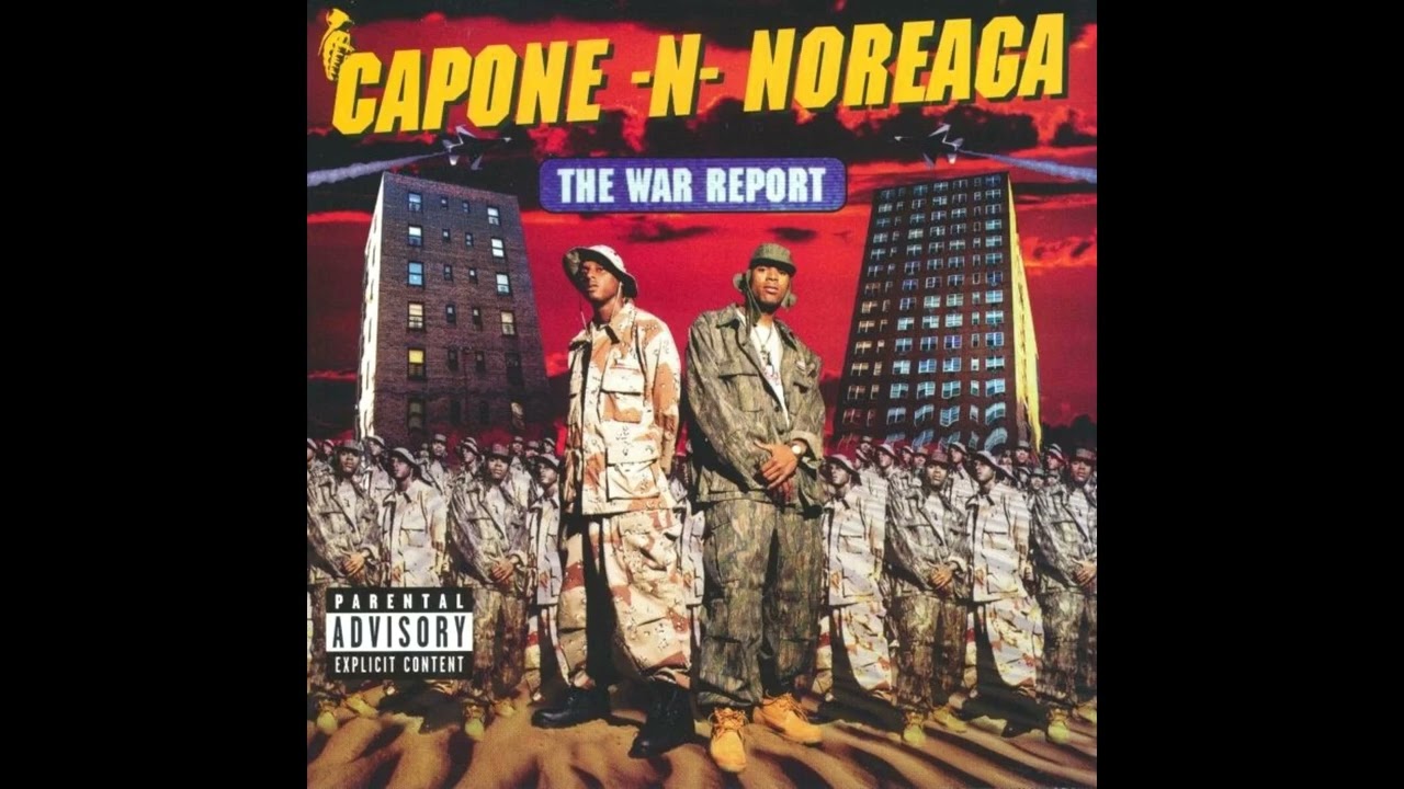 洋楽 Capone-N-Noreaga / The War Report (2LP) Capone-N-Noreaga - The War Report (Clear Vinyl with Red