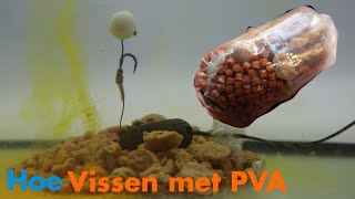 Zo vist Maarten op karper met PVA