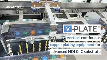 vPlate® – vertical continuous copper plating equipment for advanced HDI & IC substrate